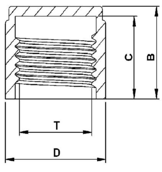Threaded UNF Caps (AC)